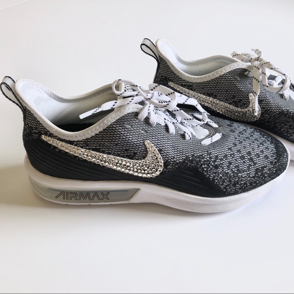 Nike Air Max Sneakers Embellished with Crystals ✨